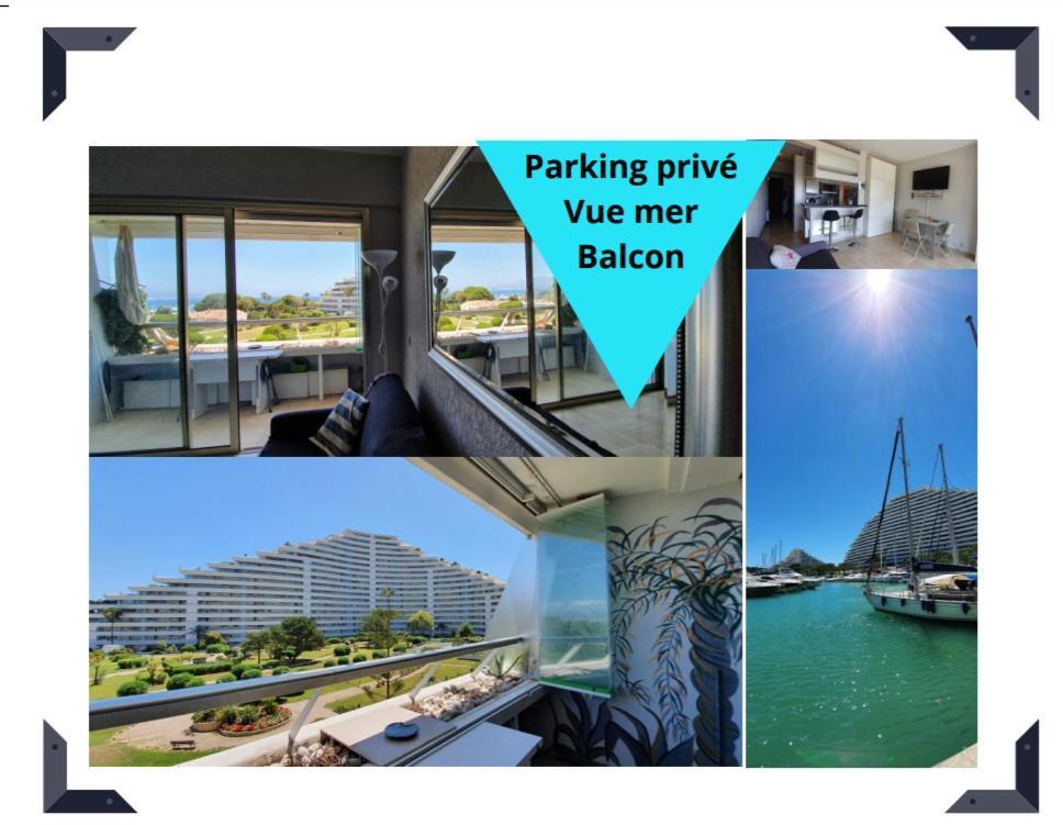 Lovely Apartment In Marina Baie Des Anges- Baronnet - Sew View, Free Parking Spaces On Site, Restaurants, Beach, Supermarket Villeneuve-Loubet Εξωτερικό φωτογραφία